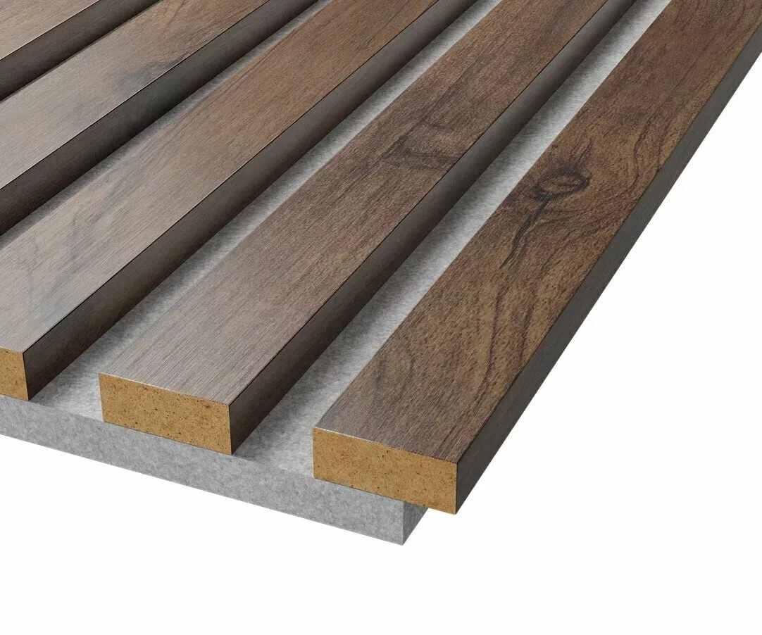 МДФ стеновая панель акустическая Cosca Decor Сканди Дуб Старинный Натуральный серый войлок 2750×600×19 МДФ стеновая панель акустическая Cosca Decor Сканди Дуб Старинный Натуральный серый войлок 2750×600×19